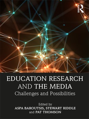cover image of Education Research and the Media